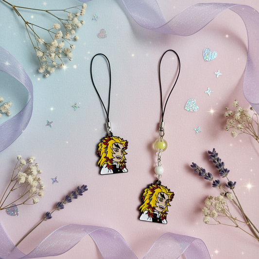 Rengoku Demon Slayer Enamel Charm