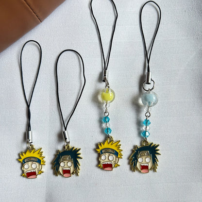 Naruto Sasuke Matching Enamel Charm