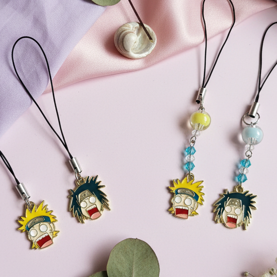 Naruto Sasuke Matching Enamel Charm