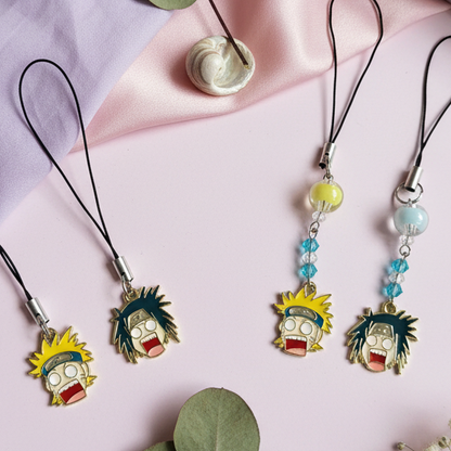 Naruto Sasuke Matching Enamel Charm