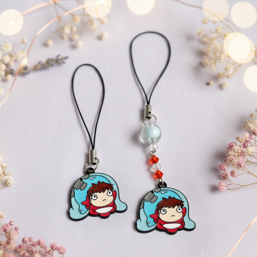 Ponyo Studio Ghibli Enamel Charm