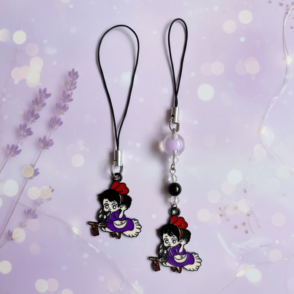 Kiki Studio Ghibli Enamel Charm