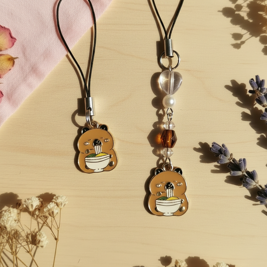 Capybara Enamel Charm