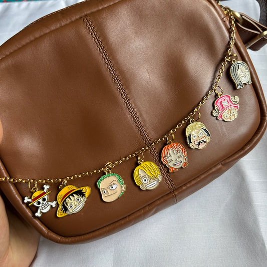 One piece chain charm