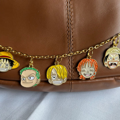 One piece chain charm