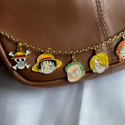 One piece chain charm