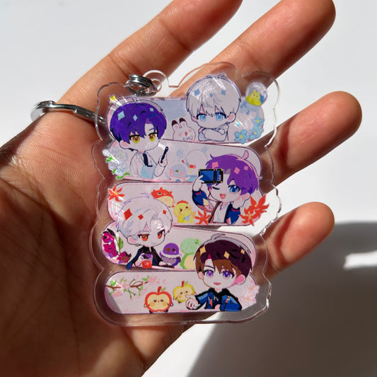 Love and Deepspace acrylic keychain (double sided)