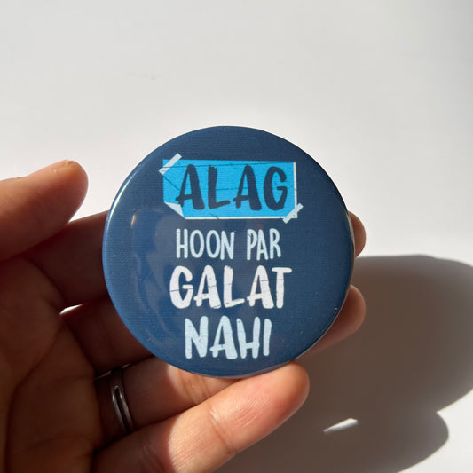 Alag hoon Badge