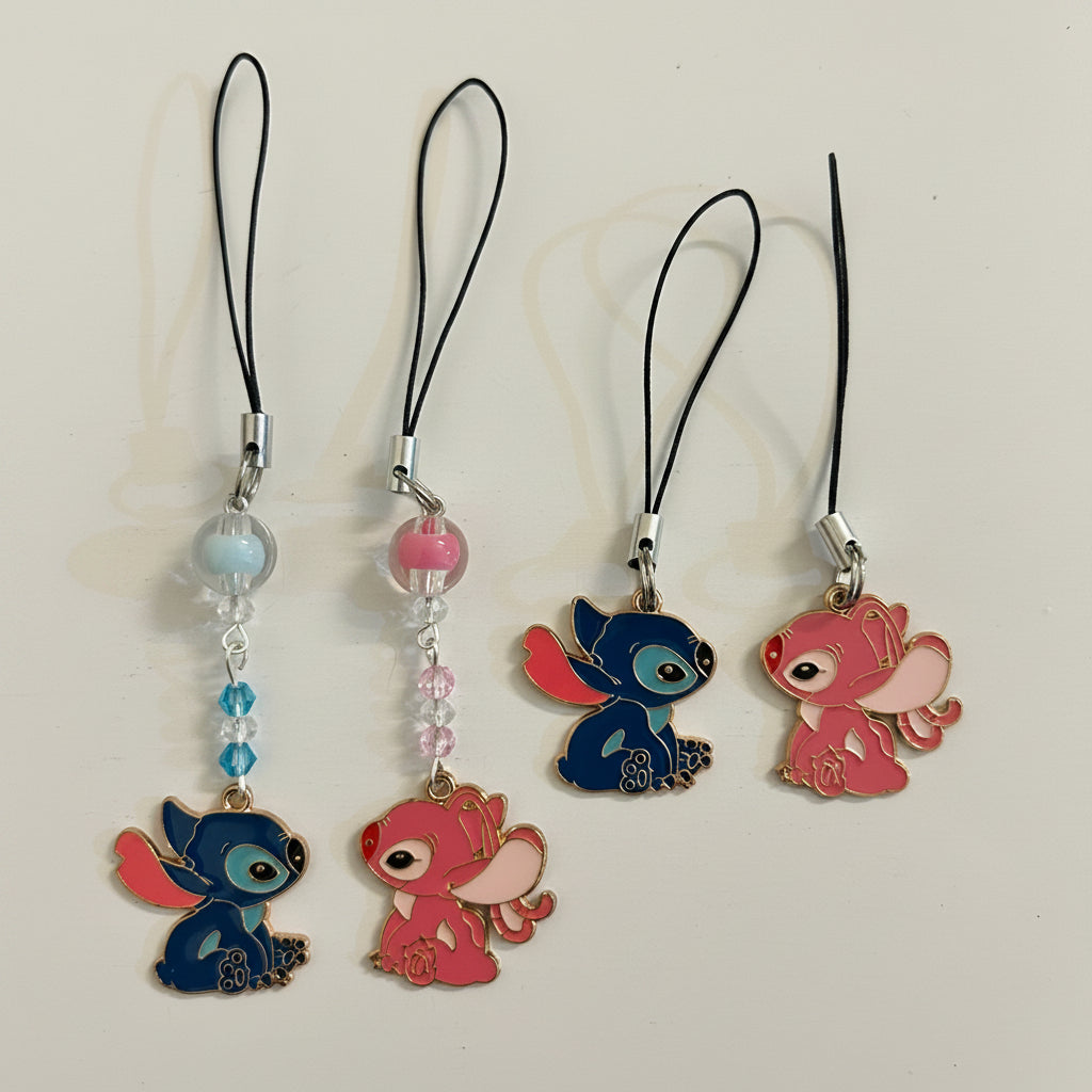 Stitch Matching Enamel Charm