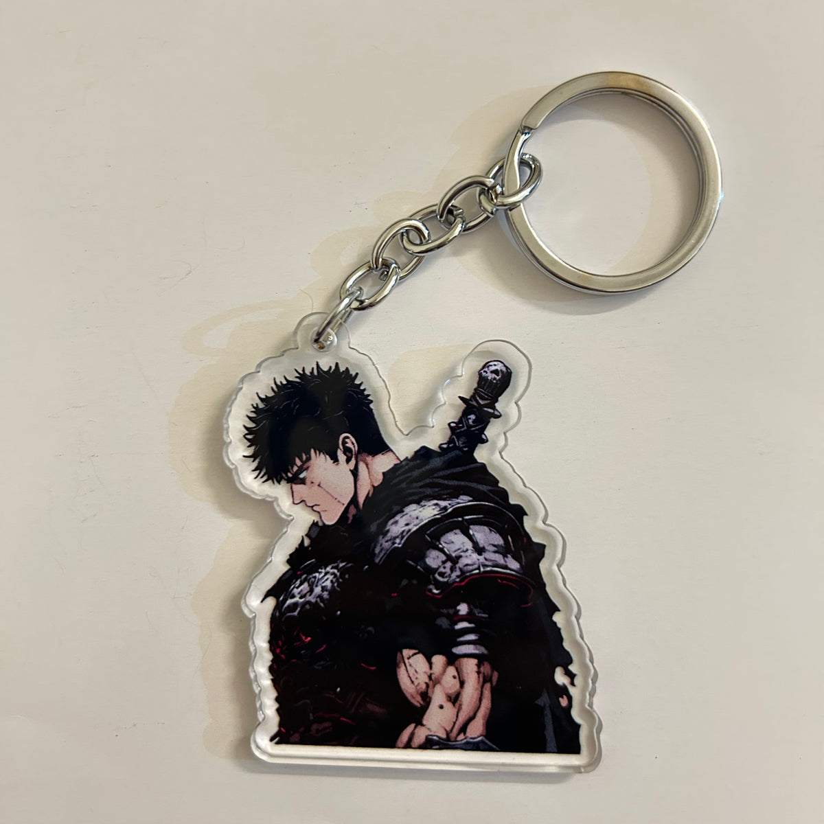 Berserk acrylic keychain (double sided)