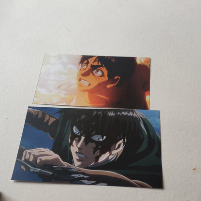 Attack on Titan wall poster collage combo