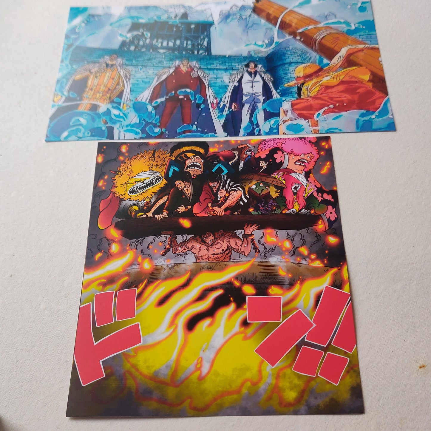 One Piece wall poster collage combo