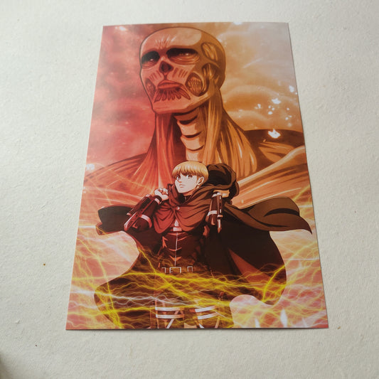 Armin Attack on Titan wall poster | Style 1