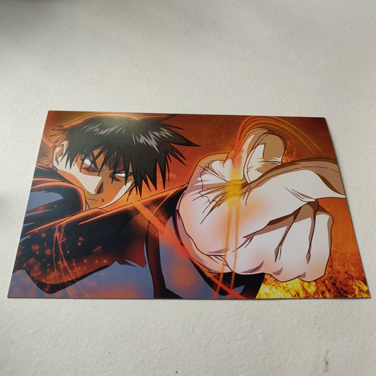 Fullmetal Alchemist wall poster | Roy Mustang | Style 1