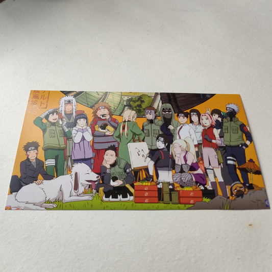Friends of Naruto wall poster
