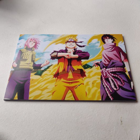 Team 7 wall poster | Naruto Sasuke and Sakura