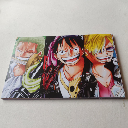 Luffy, Zoro and Sanji One Piece wall poster