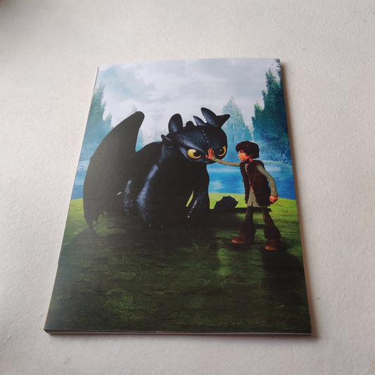 How to train your dragon wall poster | Style 3