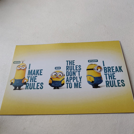 Minions wall poster | Style 1