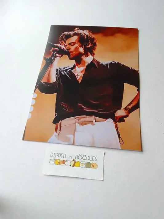 Harry Styles One Direction wall poster | Style 2