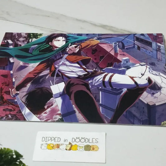 Levi Attack on Titan wall poster | Style 2