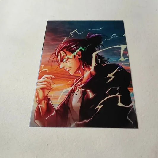 Eren Attack on Titan wall poster | Style 2