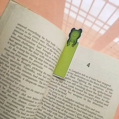 Die-Cut peeping bookmarks