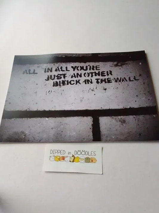 Pink Floyd Another Brick in the Wall wall poster