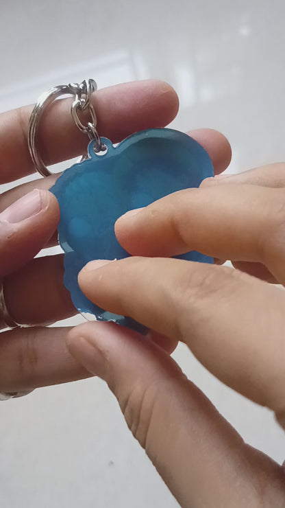 Sleeping Zoro and Luffy acrylic keychain