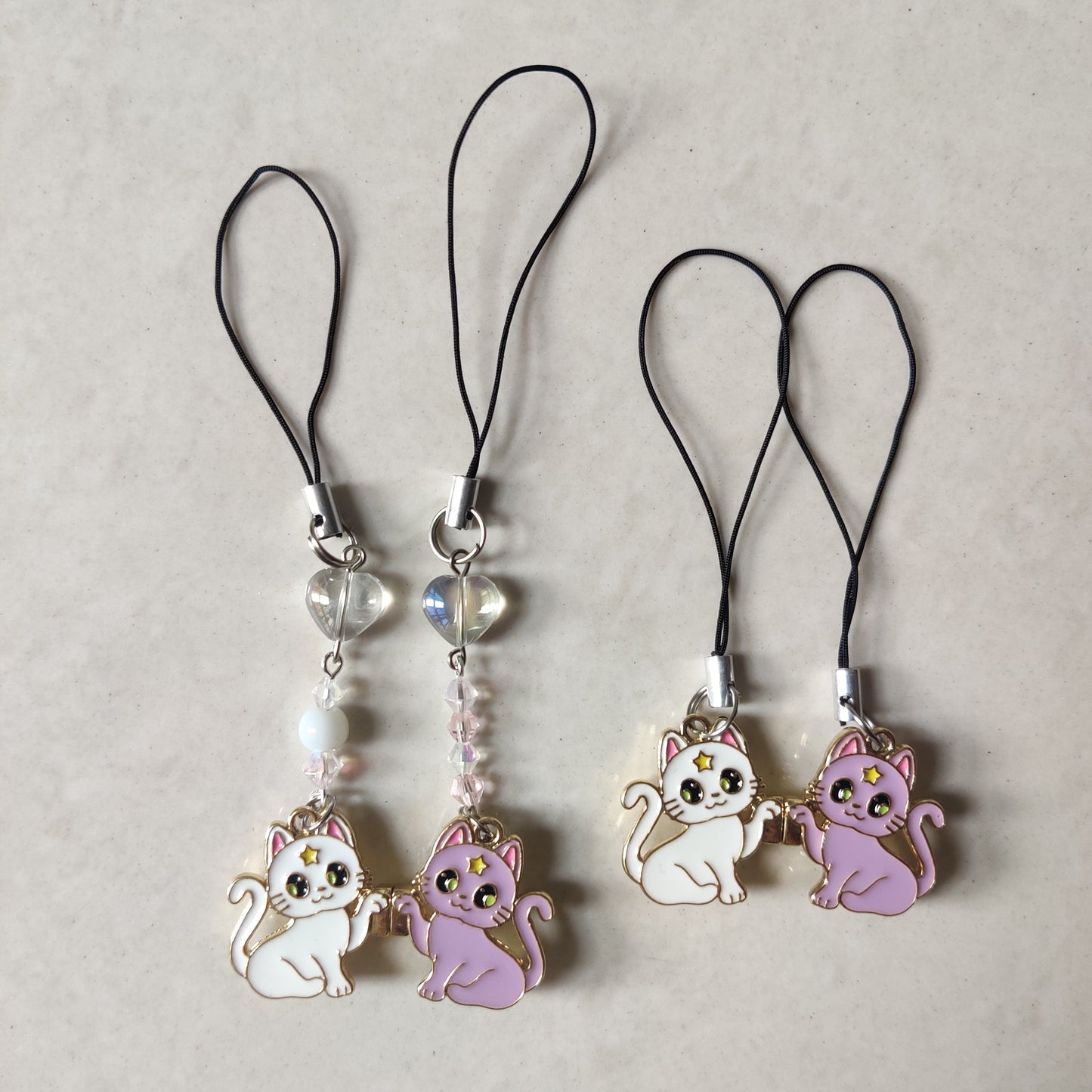 Cat Magnet Enamel Charm