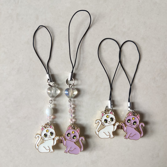 Cat Magnet Enamel Charm