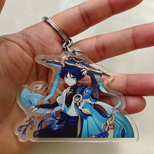 Scaramouche/Wanderer acrylic keychain (double sided)