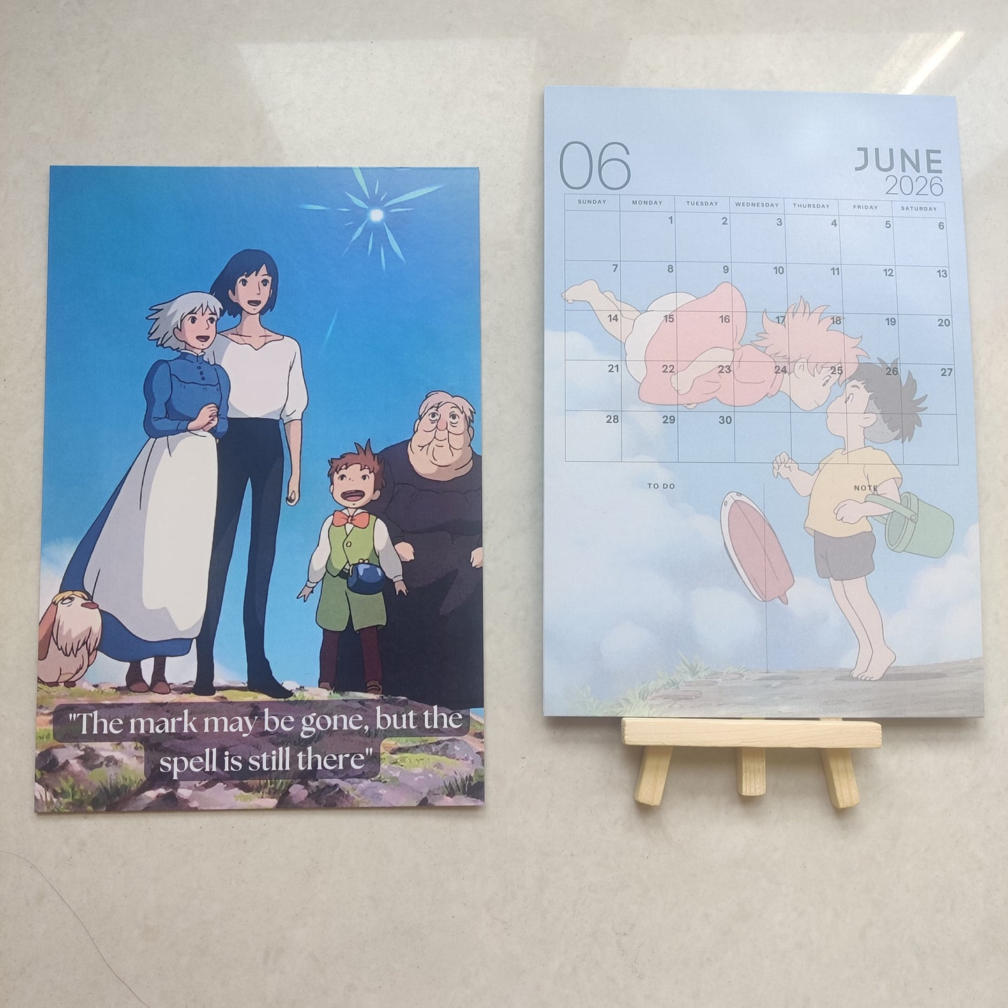 Nostalgic Ghibli- Studio Ghibli Calendar 2026