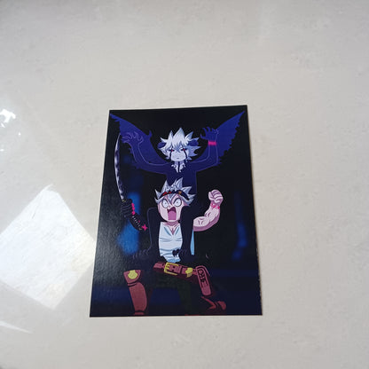 Asta and Liebe Black Clover wall poster combo of 2 A5