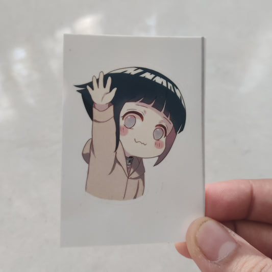 Hinata die-cut sticker