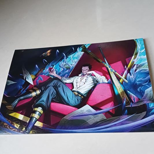 Mihawk One Piece wall poster | Style 2