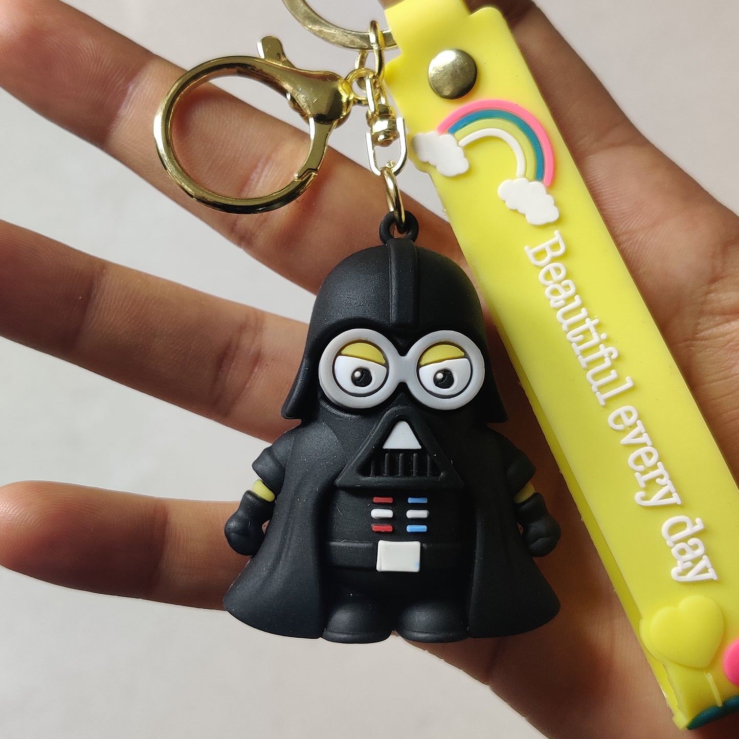 Minion Star Wars Rubber keychain