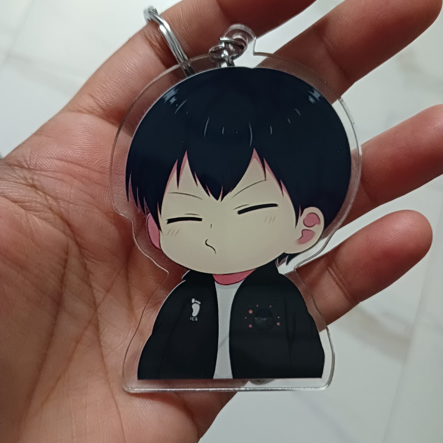 Kageyama Haikyuu acrylic keychain (double sided)