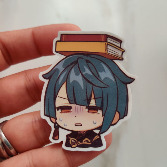 Xingqiu die-cut sticker