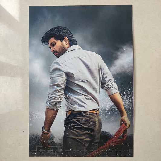 Allu Arjun wall poster | Style 2