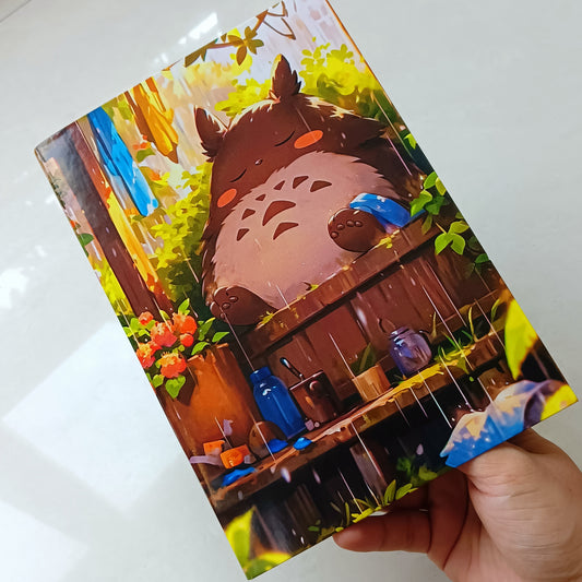 Totoro Studio Ghibli plain A5 notebook