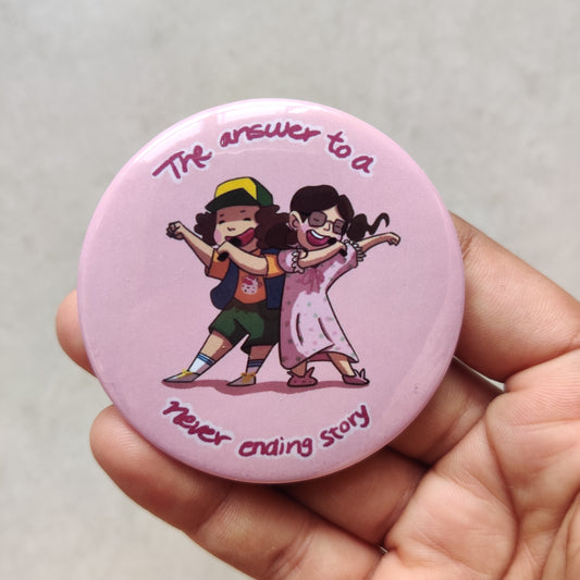 Dusty-Bun and Suzie-Poo badge