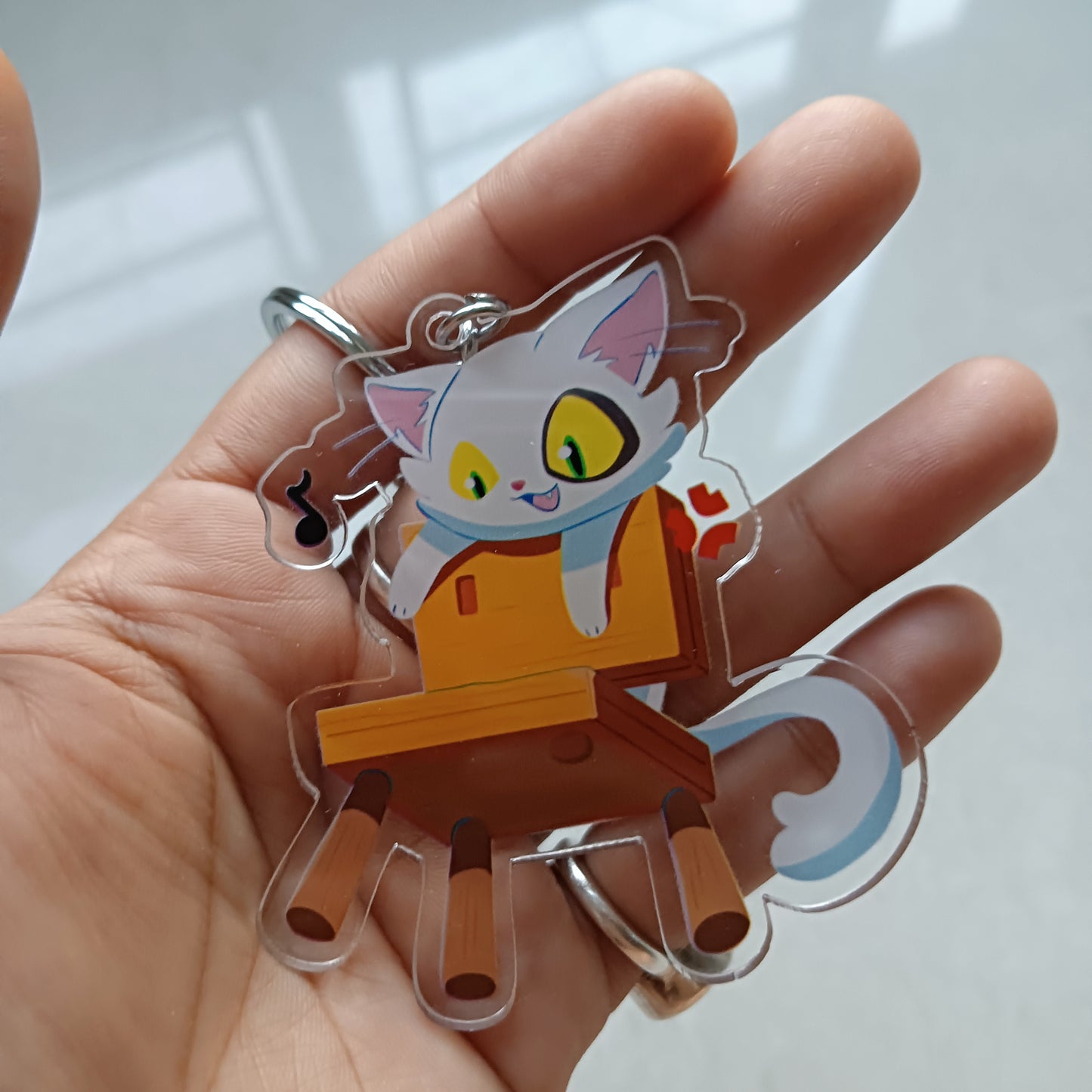 Suzume acrylic keychain (double sided)