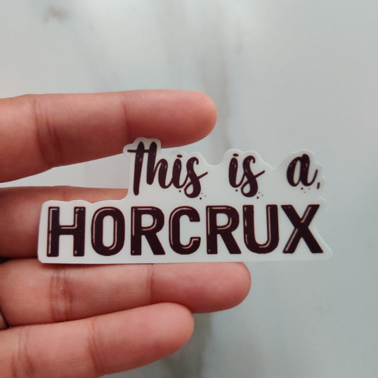Hocrux die-cut sticker