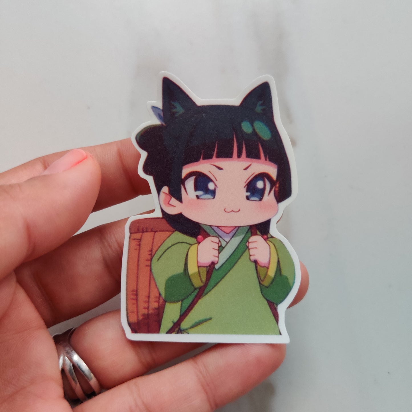 Maomao die-cut sticker