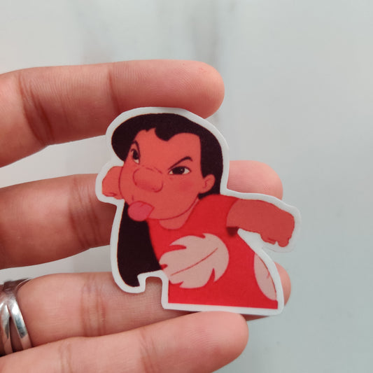 Lilo die-cut sticker