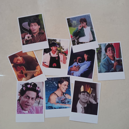 Shah Rukh Khan Polaroids Set of 9