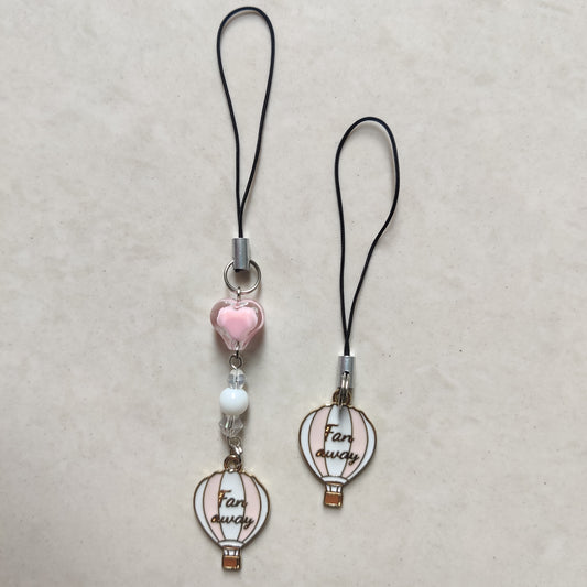 Parachute Travel Enamel Charm