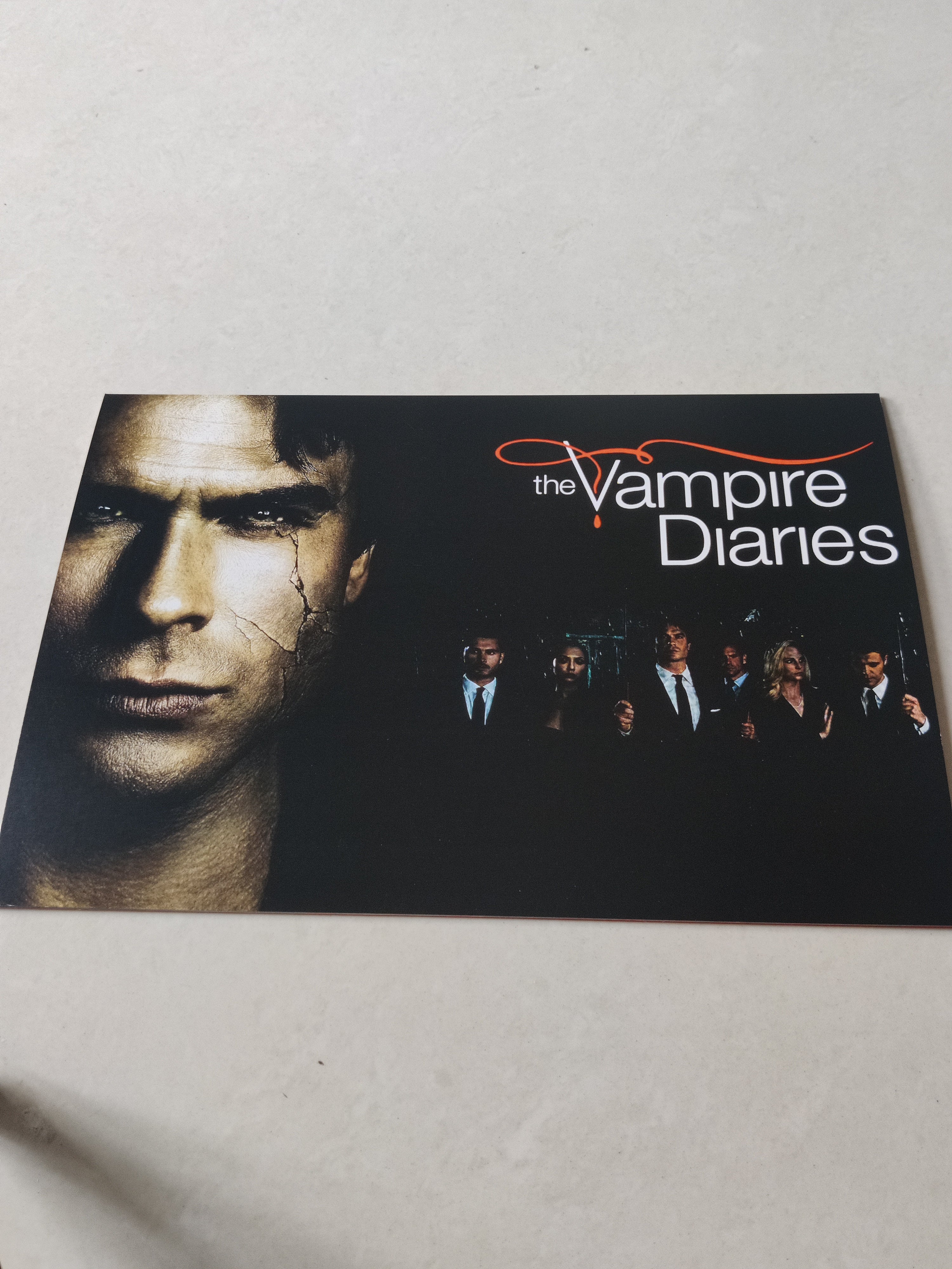 Vampire diaries wall poster | Style 4 – Dipped in Doodles