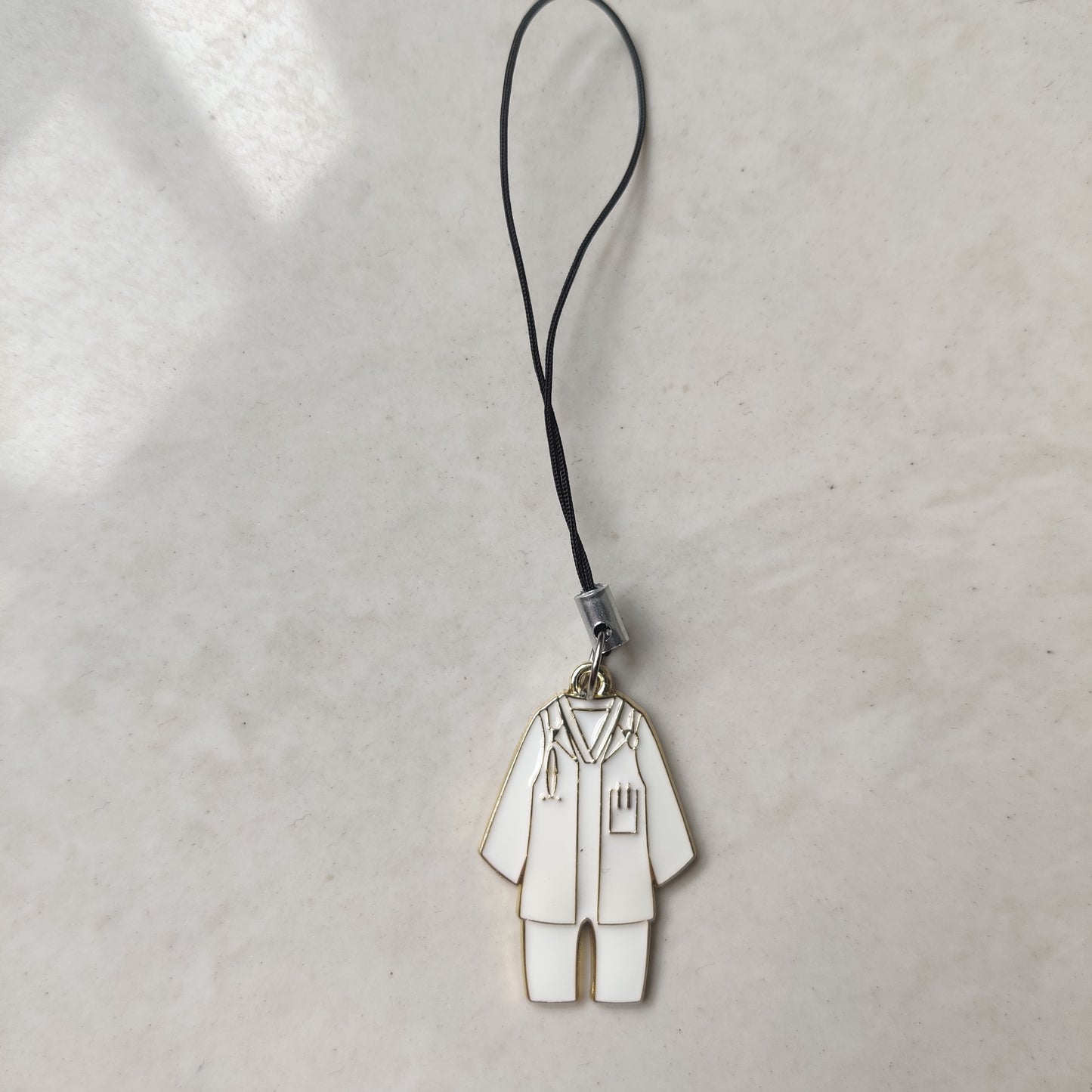 Doctor Apron Enamel Charm